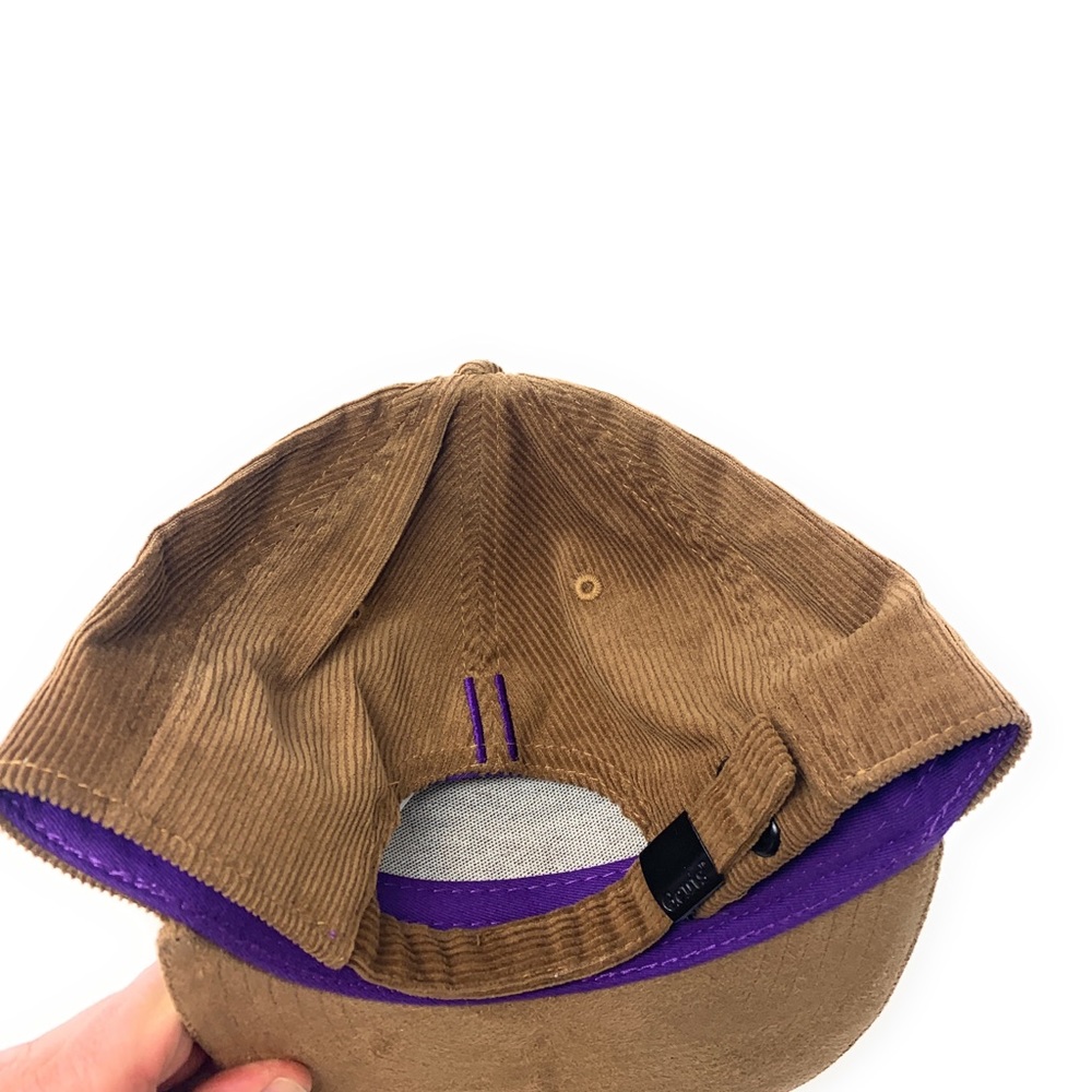 4/$25 Gents Men's Brown Corduroy Solid Hat NWT - Picture 3 of 3